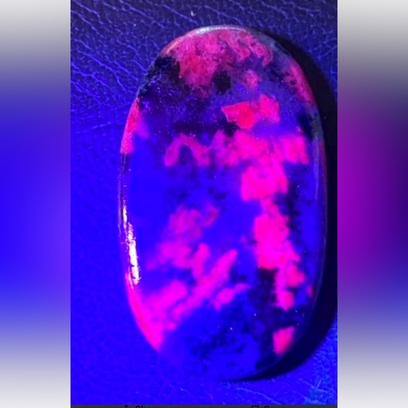 SATYAMANI Natural Stone Traditional Ruby Zoisite Semi-Precious Earrings S925 - Picture 6 of 6